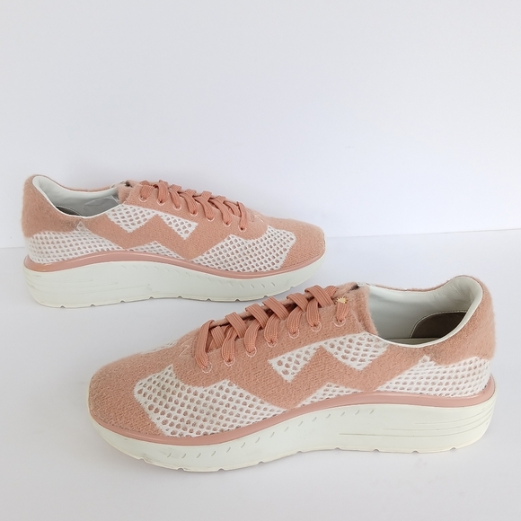 Stuart Weitzman Hartlee Knit Sneakers Size 40 - Picture 6 of 11